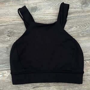 Lululemon strong at heart black sports bra women’s size 4
